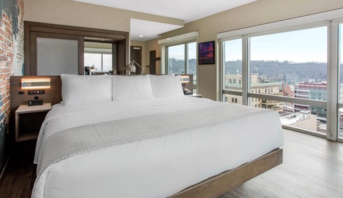 Premium Corner King Guest Room (upper floor)