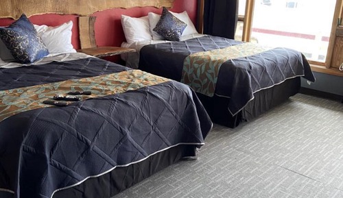 Habitación económica, 2 camas dobles