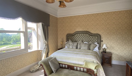 Habitación clásica doble, baño privado, vistas al jardín