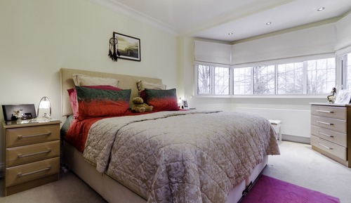 Habitación Deluxe doble, baño privado, vistas al jardín (Mint Room)