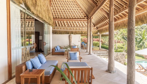 Villa, 2 habitaciones, piscina privada, vistas al mar (Putri Kasambi)