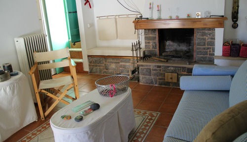 Casa familiar, vistas al patio