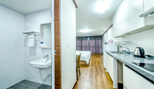 Habitación con 2 camas individuales