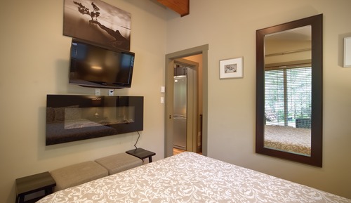 Casa de campo, 1 habitación, chimenea, vistas al jardín