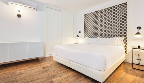 Apartamento, vistas al patio