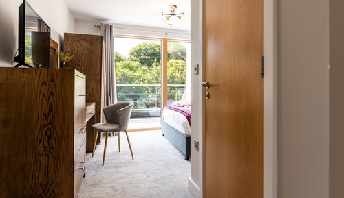 Ático, 2 habitaciones, vistas al parque