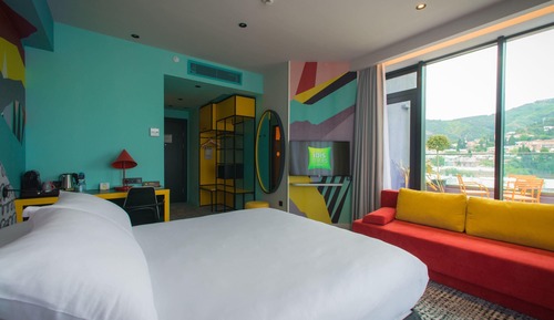 Habitación superior, 1 cama doble con sofá cama