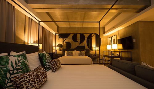 Suite familiar, vistas a la ciudad