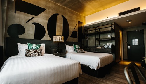 Habitación Deluxe, 2 camas individuales, vistas a la ciudad