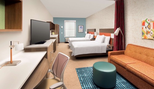 Estudio, 2 camas de matrimonio, no fumadores