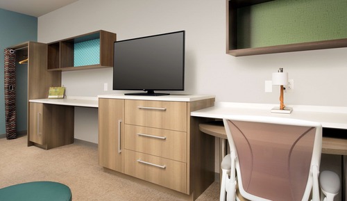 Estudio, 1 cama de matrimonio grande, accesible para personas con discapacidad (hearing acc)