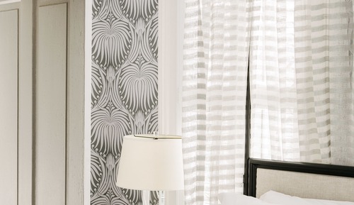 Habitación de diseño, 1 cama de matrimonio grande (Piazza King)