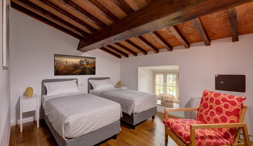 Habitación cuádruple familiar, 1 habitación, no fumadores, vistas al jardín