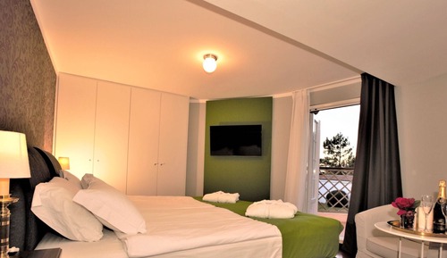 Habitación romántica doble, 1 habitación, terraza (Fernando Pessoa)