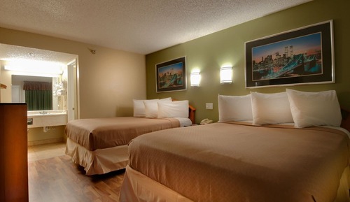 Habitación estándar, 2 camas de matrimonio, no fumadores