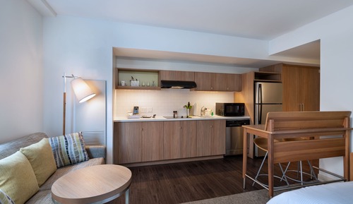 Estudio, 1 cama de matrimonio grande con sofá cama, no fumadores