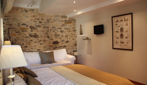 Habitación sénior doble, en la zona del patio