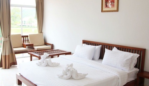 Habitación, vistas al lago