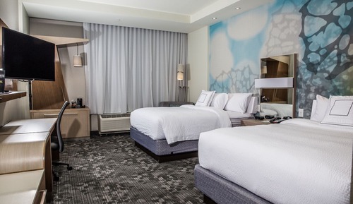 Habitación, 2 camas de matrimonio