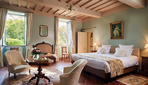 Habitación triple, baño privado, vistas al jardín