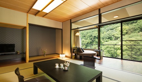 Japanese-style Suite with Outdoor Bath and River View RT6