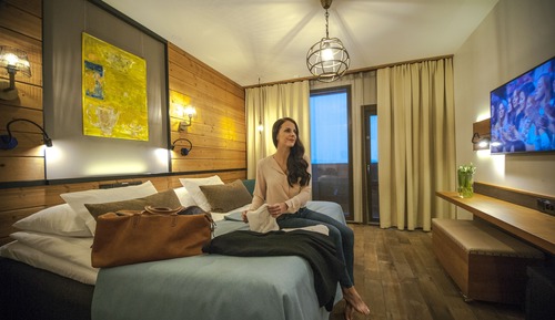 Habitación con 1 cama doble o 2 individuales