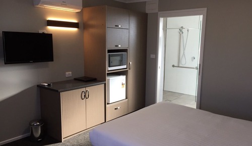 Estudio Premium, 1 cama de matrimonio, accesible para personas con discapacidad