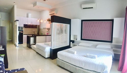 Apartamento superior, balcón, vistas al jardín