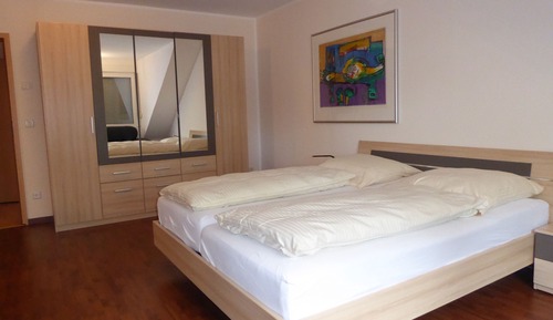 Apartamento Deluxe, 2 habitaciones, cocina, vistas al patio