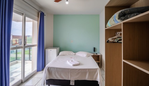 Habitación de lujo doble de uso individual, 1 cama doble, vistas a la ciudad