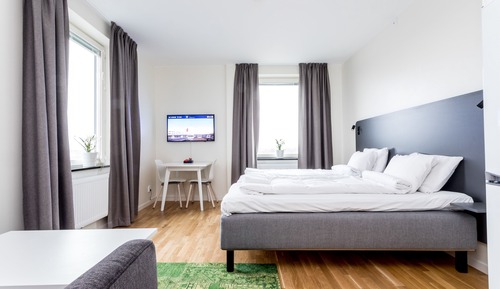 Estudio estándar, 2 camas individuales