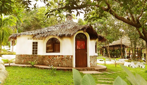 Bungalow Premium, 1 habitación, baño privado, en la zona del jardín