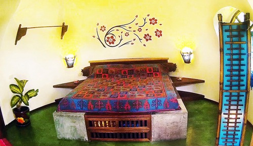 Bungalow Premium, 1 habitación, baño privado, vistas al jardín