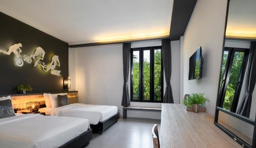 Habitación superior con 2 camas individuales