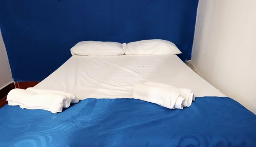 Habitación doble, baño privado, vistas al jardín