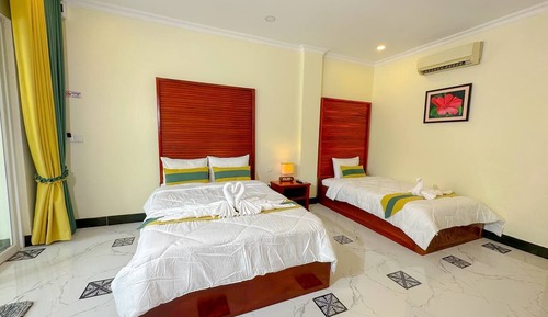 Habitación clásica con 2 camas individuales, 2 habitaciones, no fumadores, vistas a la piscina