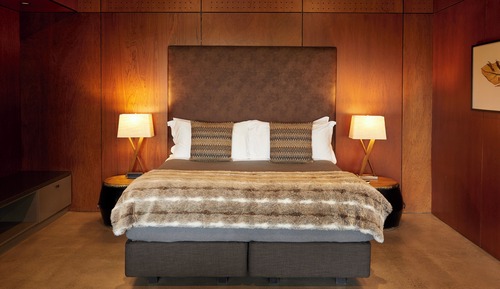 Suite de lujo, 1 cama de matrimonio grande, chimenea, vistas al valle