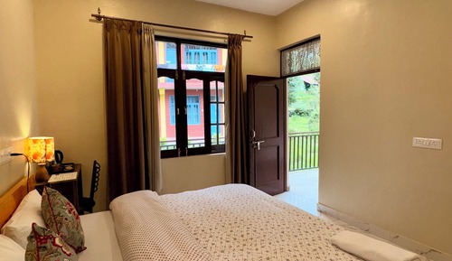 Comfort Double Room, Balcony, Garden View