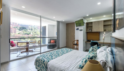 Standard Studio, Balcony, City View