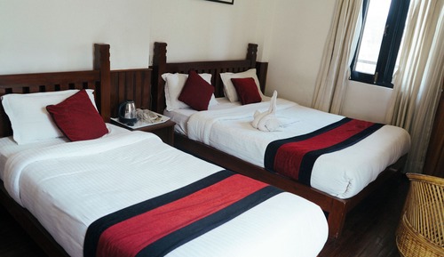 Comfort Triple Room, Balcony, Hill View