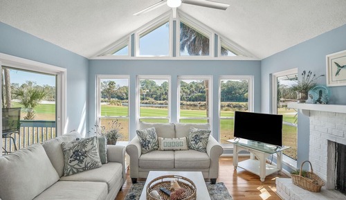 Casa, varias camas, patio, vistas al campo de golf (30 Fairway Club)