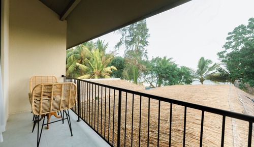 Habitación Deluxe doble, balcón, vistas a la playa