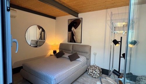 Habitación doble superior, vistas al jardín