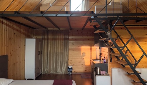 Bungalow, vistas a la montaña