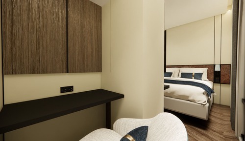 Habitación superior con 2 camas individuales