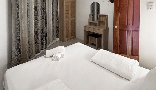 Bungalow Deluxe, balcón, vistas parciales al mar