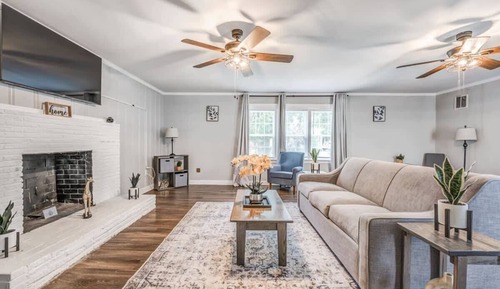 Casa, varias camas, patio, vistas al jardín (Whitehaven Park Retreat)