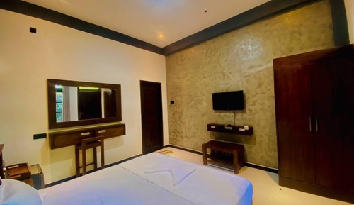 Habitación doble, vistas al jardín