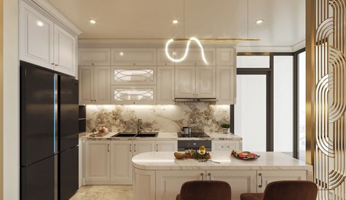 Apartamento Grand, 2 habitaciones, balcón, vistas a la ciudad