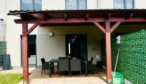 Habitación triple básica, vistas al jardín